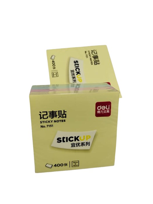 Sticky Notes — 4 × 100 sheets